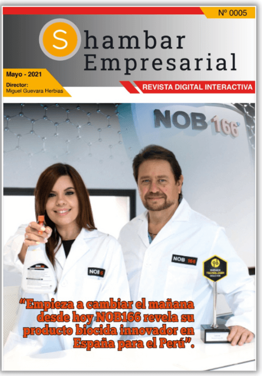 NOB revela su producto innovador biocida en España para el Perú