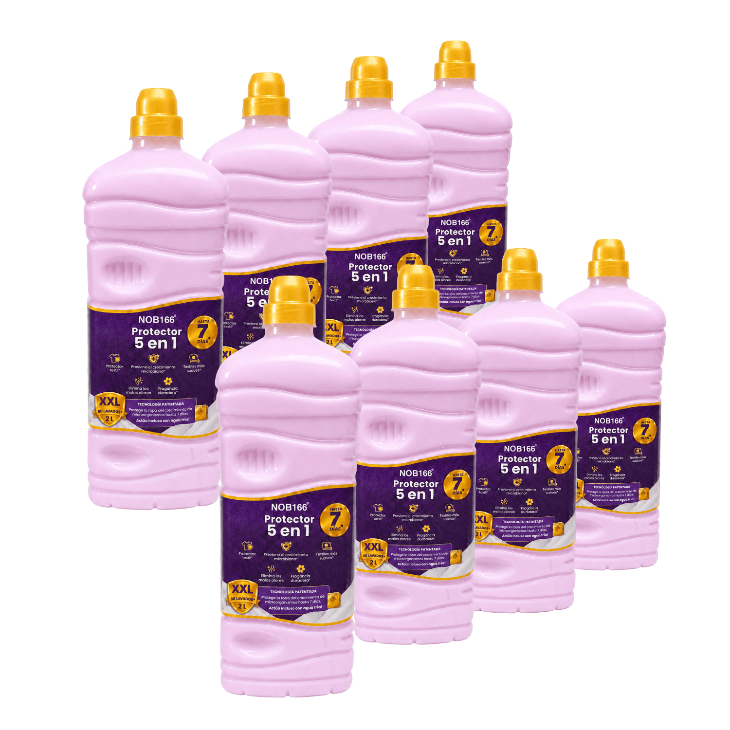 NOB166 Protector 5 en 1 (2 L) – Protección textil para el lavado | 8 unidades