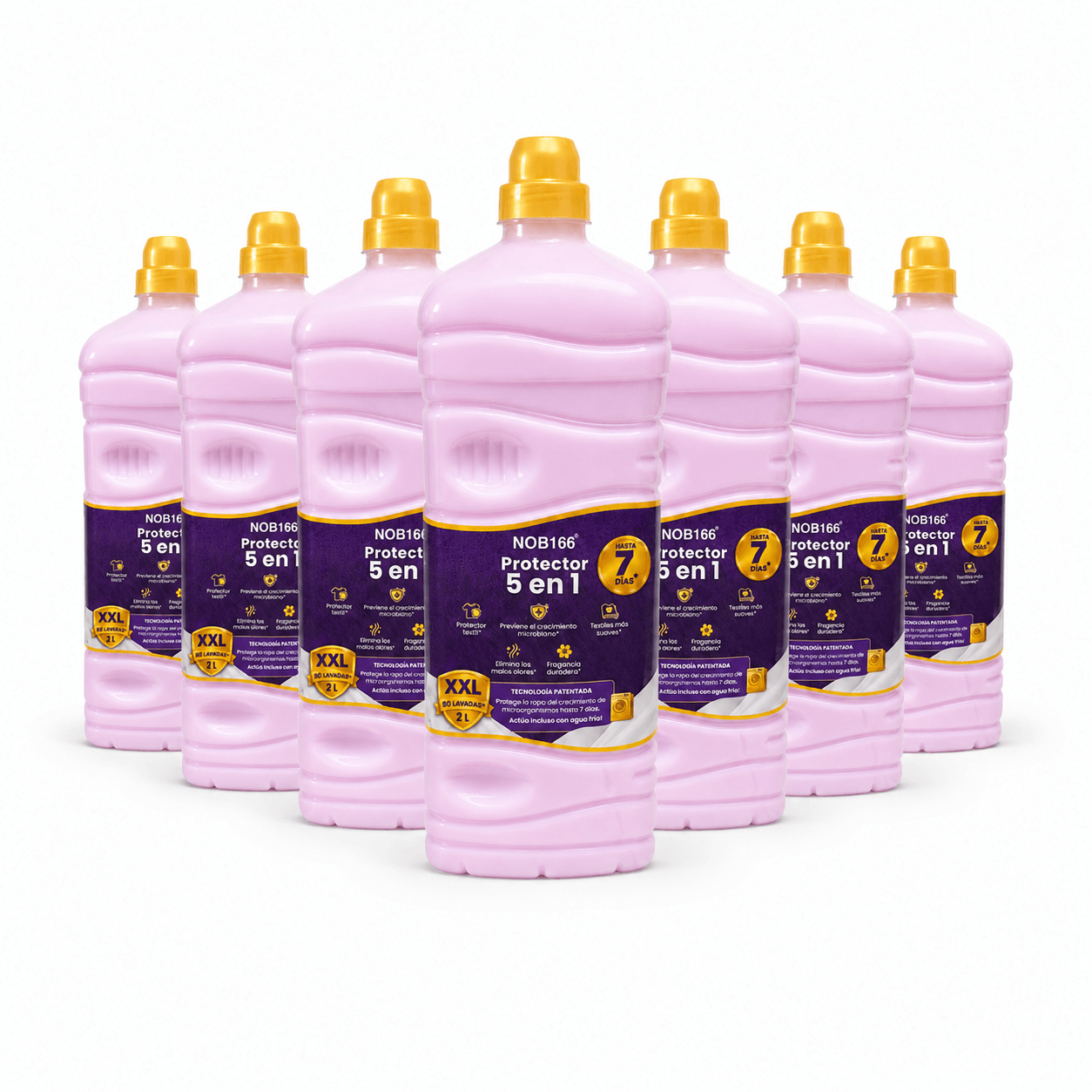 NOB166 Protector 5 en 1 (2 L) – Protección textil para el lavado | 8 unidades